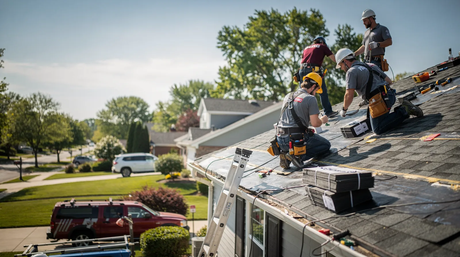 Roof Repair in Flanagan, IL around you